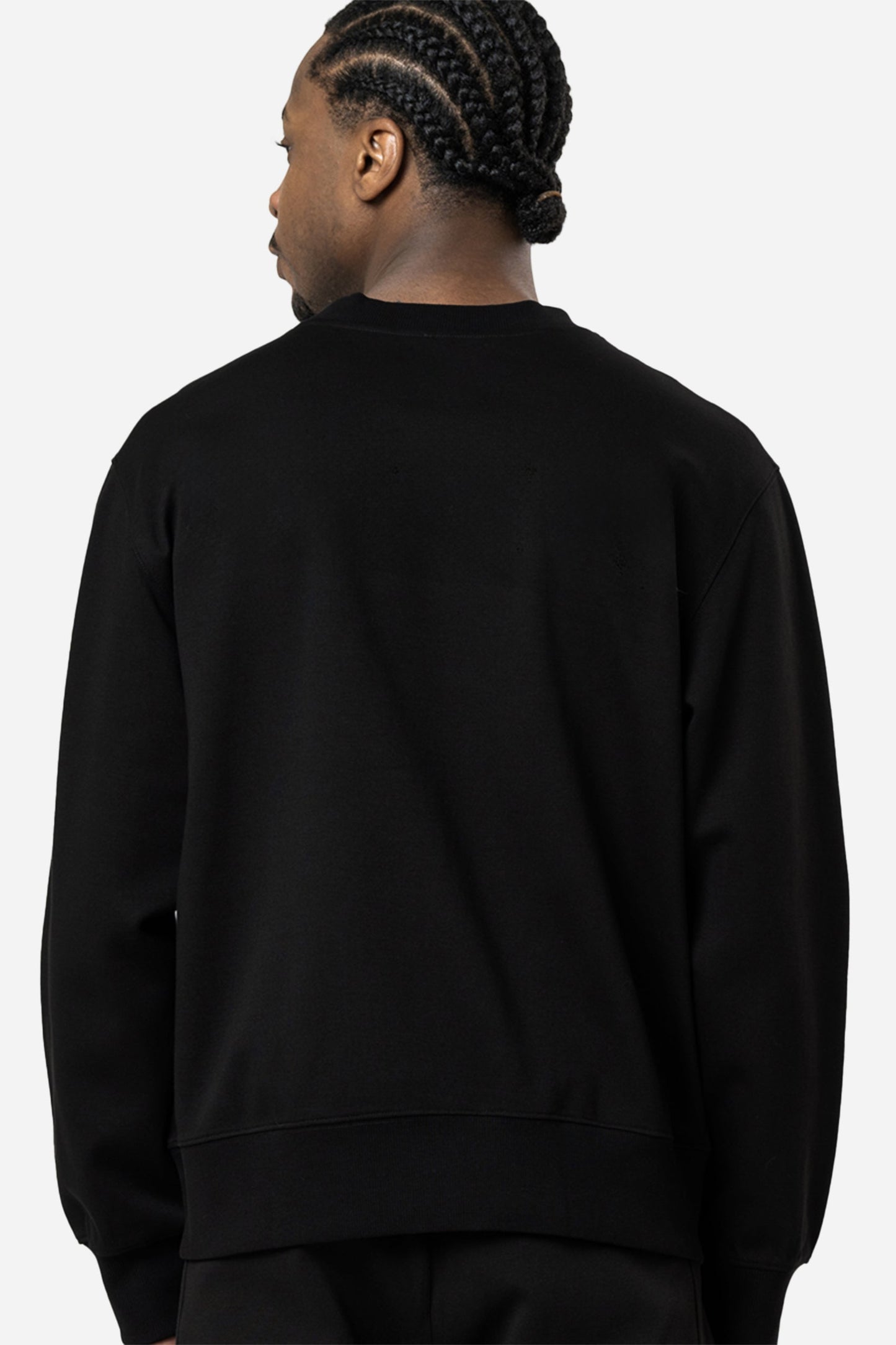 Basic Sweatshirt black - PAUL BALM WORLD