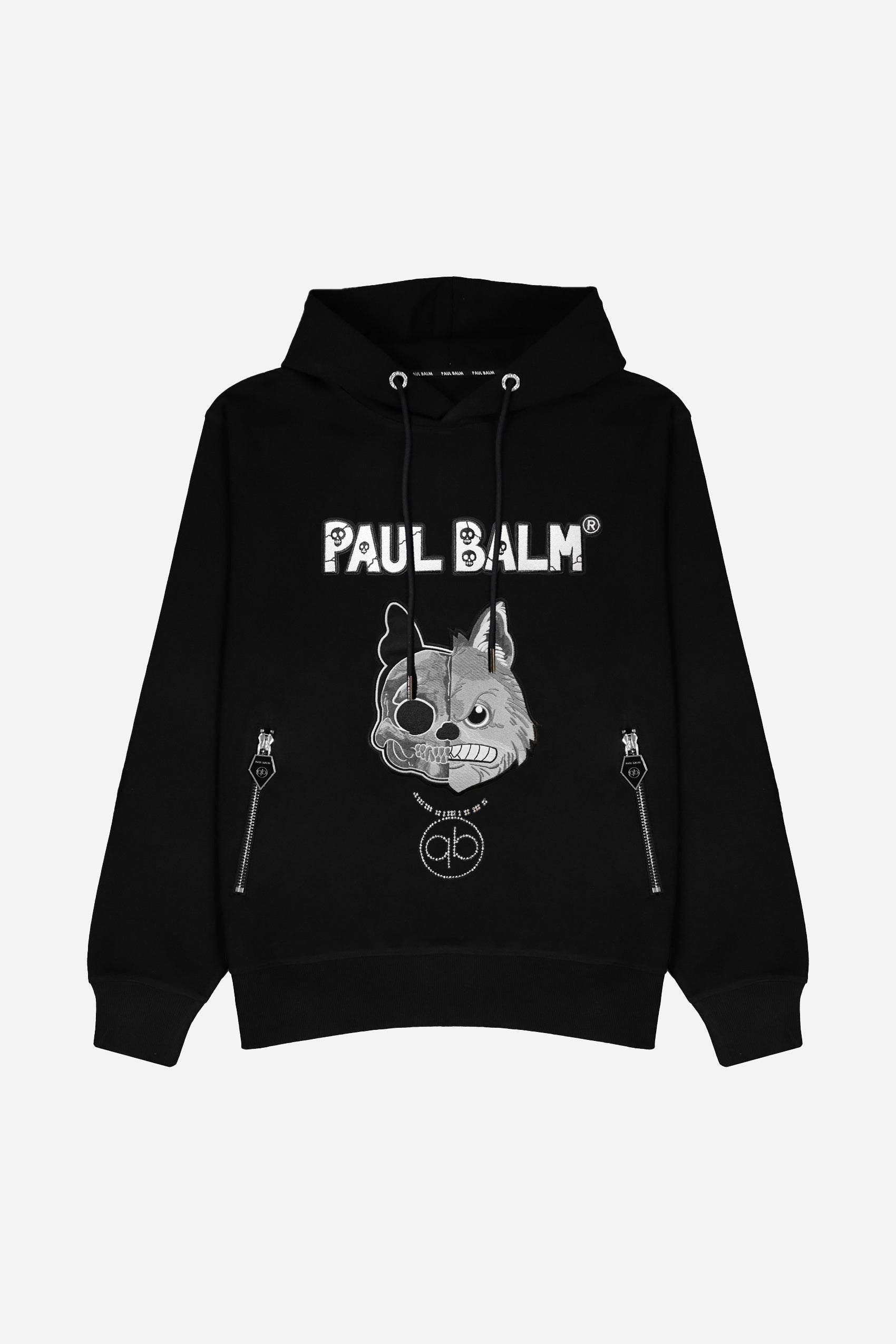 Embroidered Skull Hoodie - Limited to 300 - PAUL BALM WORLD
