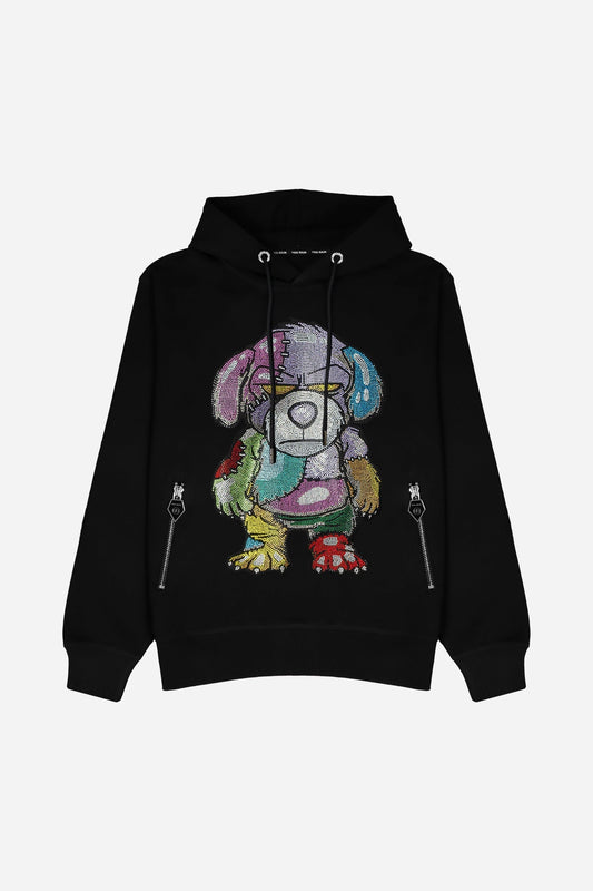 Crystal Rainbow Teddy Hoodie - Limited to 300