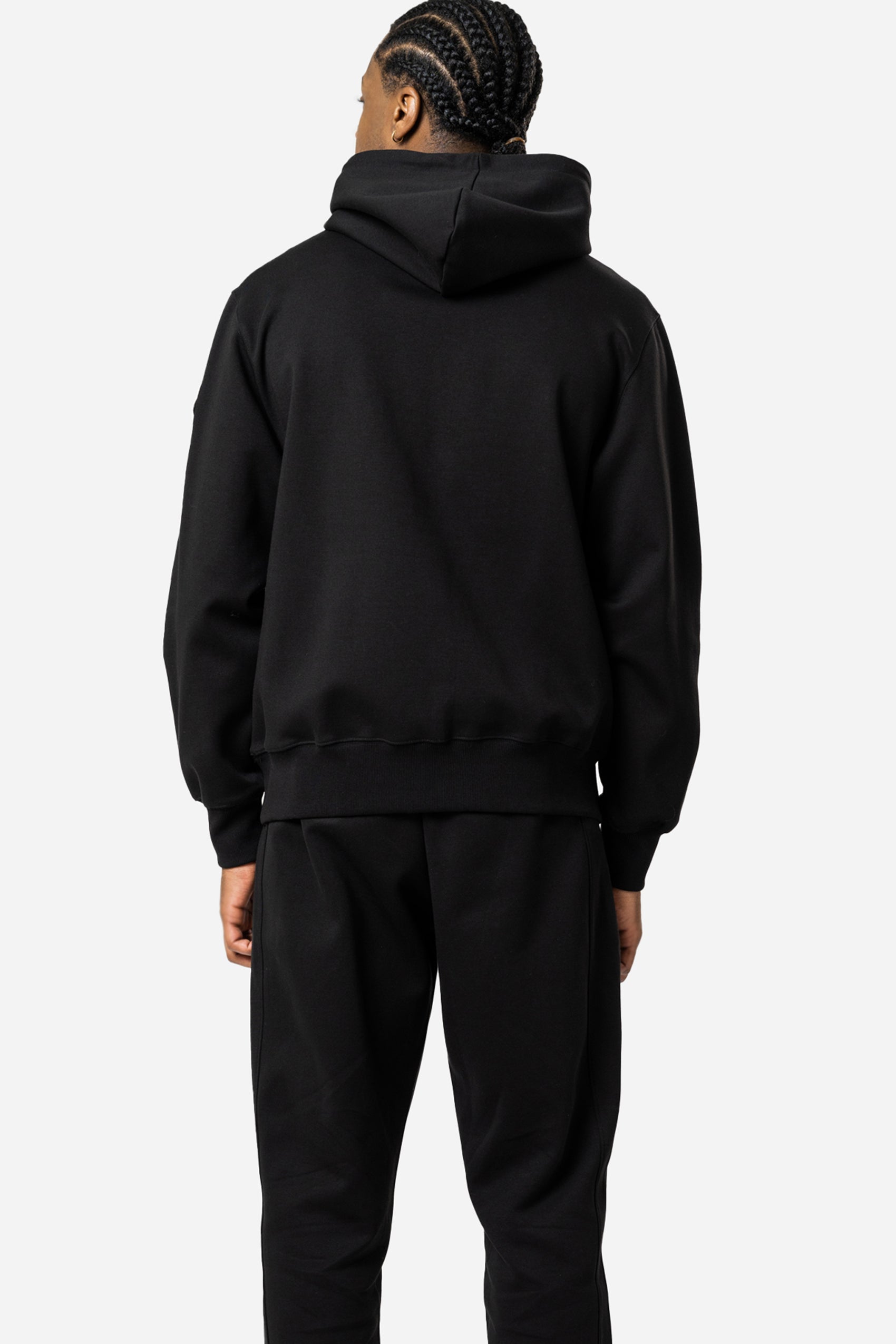 Basic Hoodie black - PAUL BALM WORLD