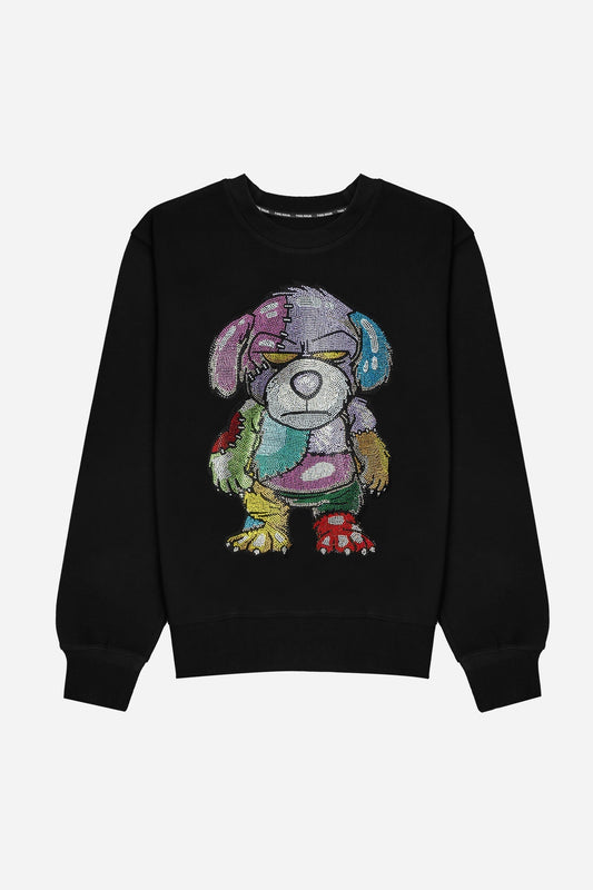 Rainbow Teddy Rhinestones Sweatshirt - Limited to 300