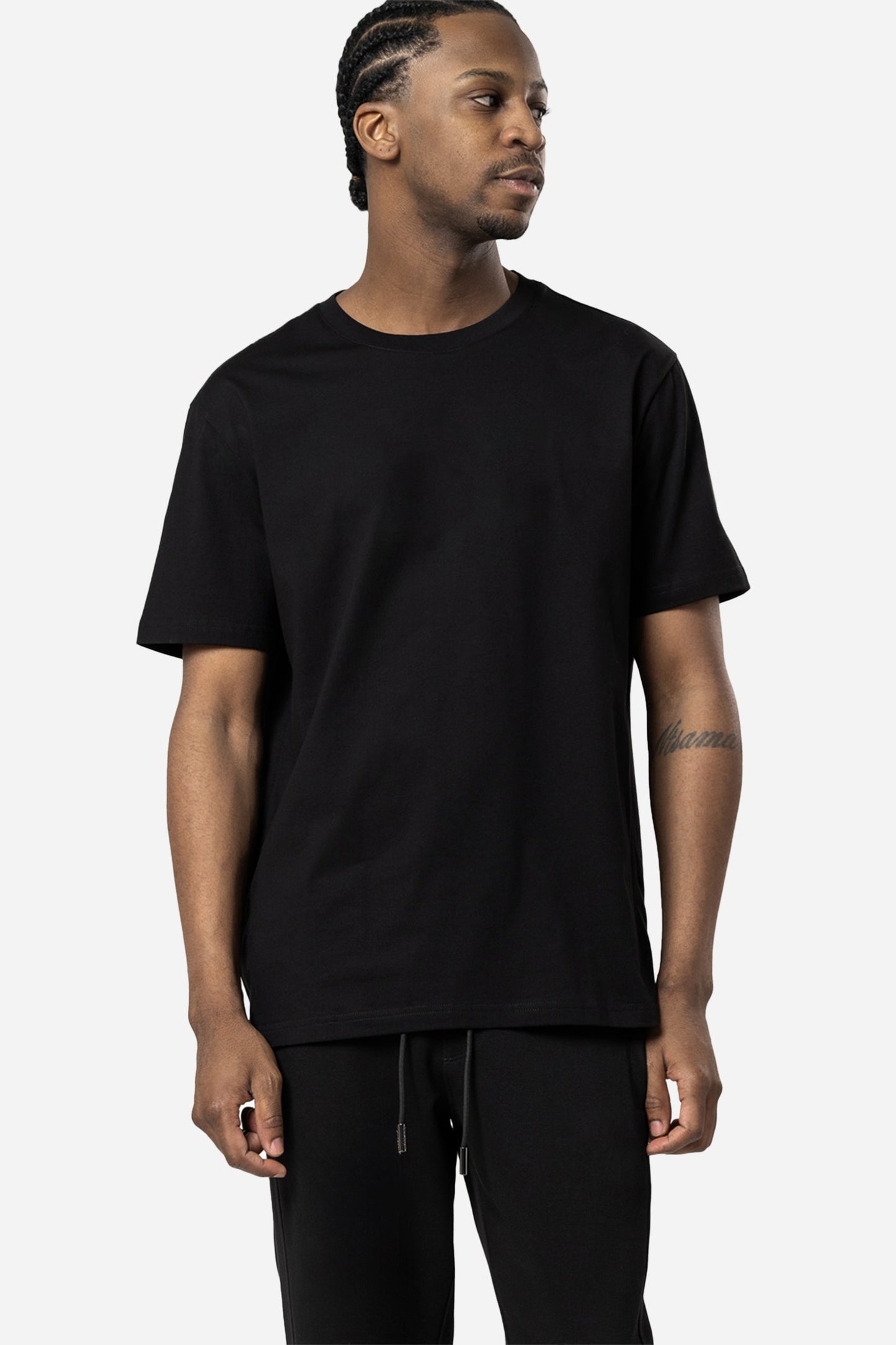 Basic T-Shirt black - PAUL BALM WORLD
