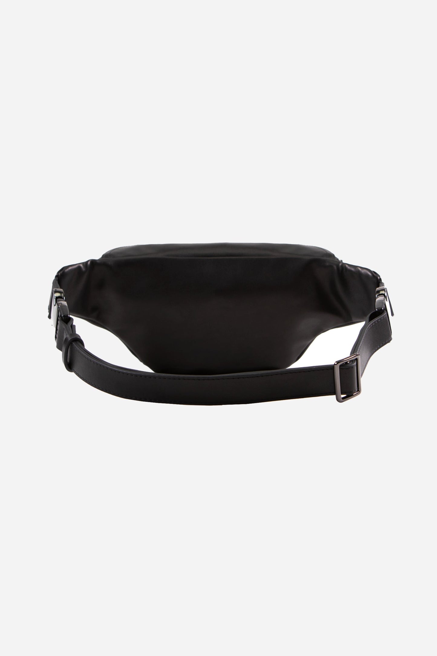 Yuki Logo Leather Belt Bag black - PAUL BALM WORLD