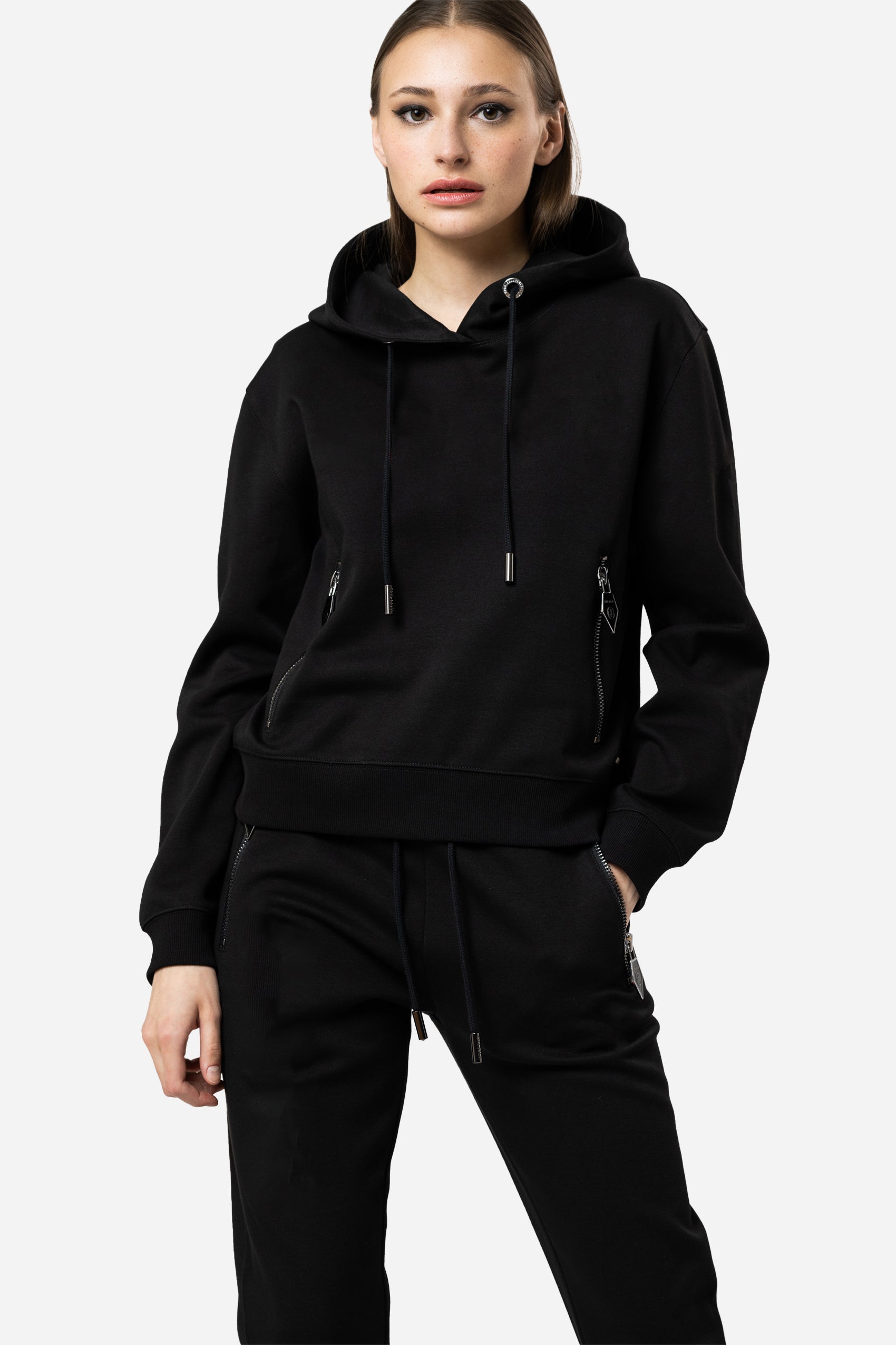 Basic Hoodie black - PAUL BALM WORLD