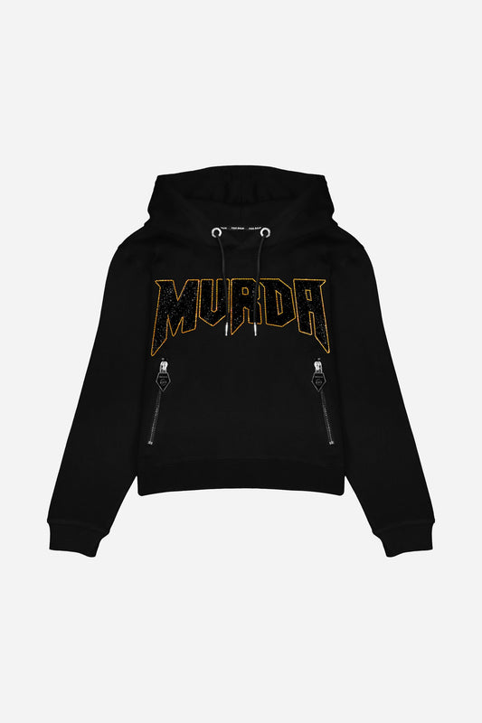 Crystal MURDA Yellow Hoodie