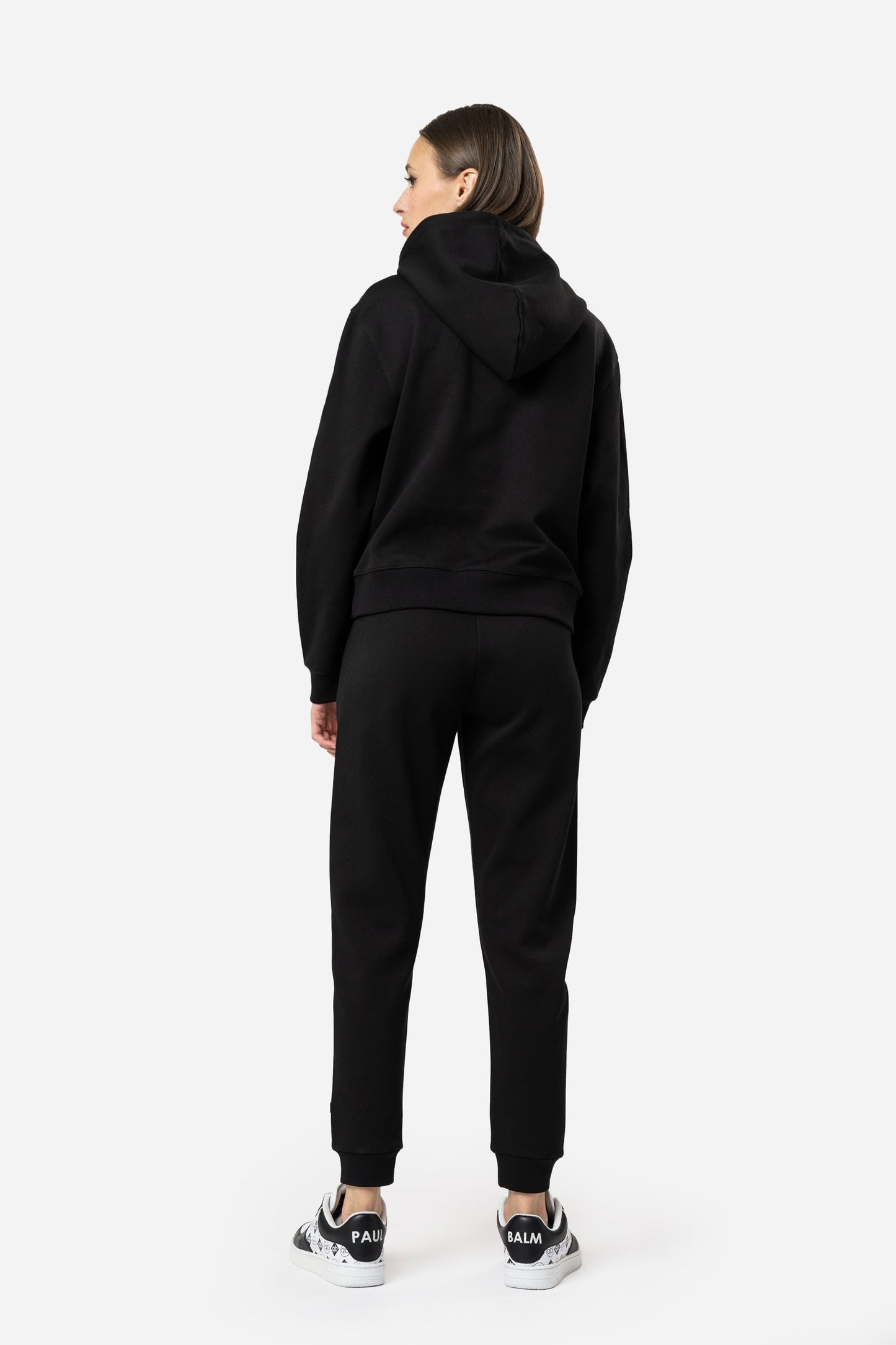 Basic Hoodie black - PAUL BALM WORLD