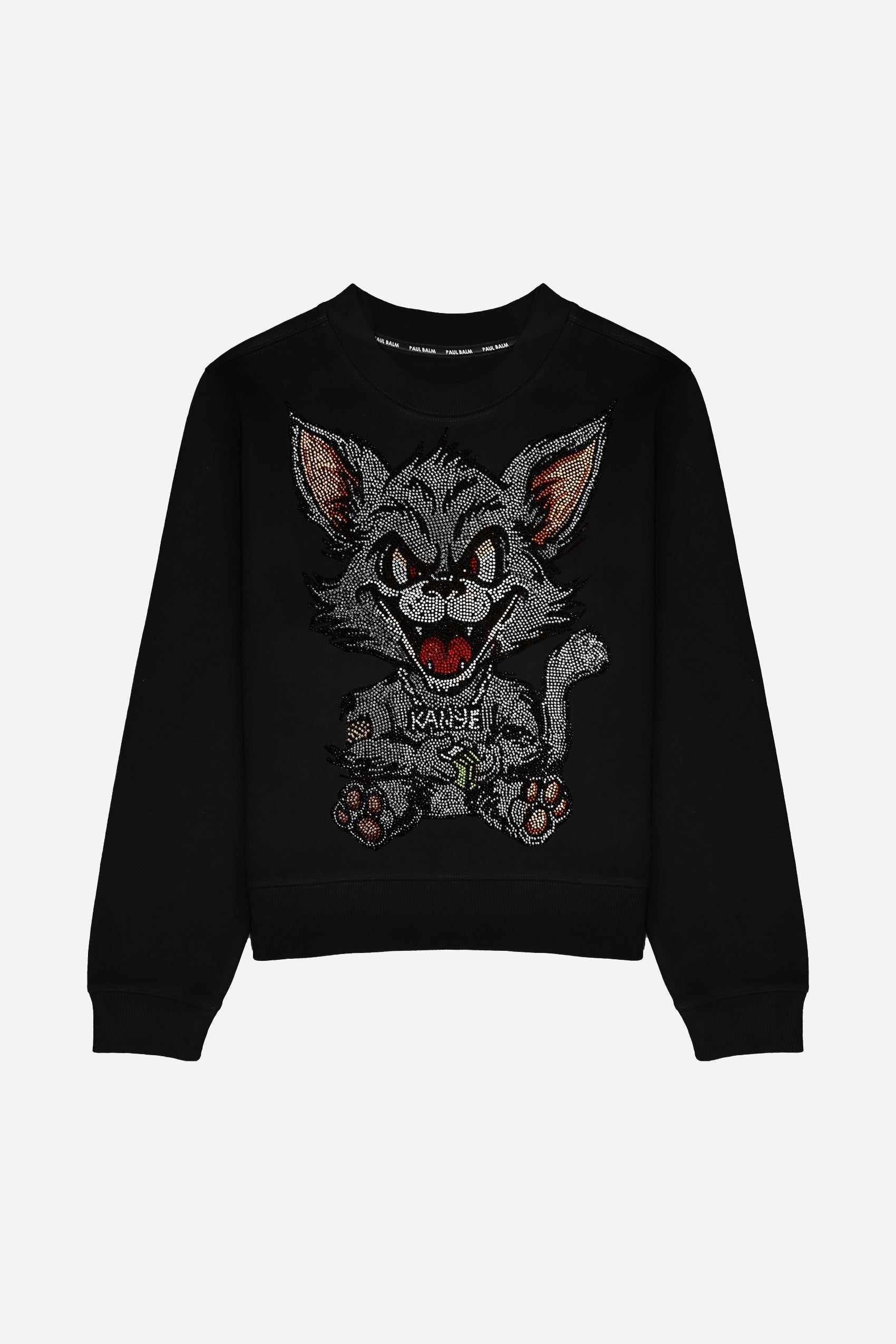Crystal Black Kanye Sweatshirt - Limited to 300 - PAUL BALM WORLD