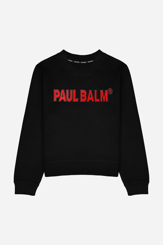 Embroidered Logo Sweatshirt - PAUL BALM WORLD
