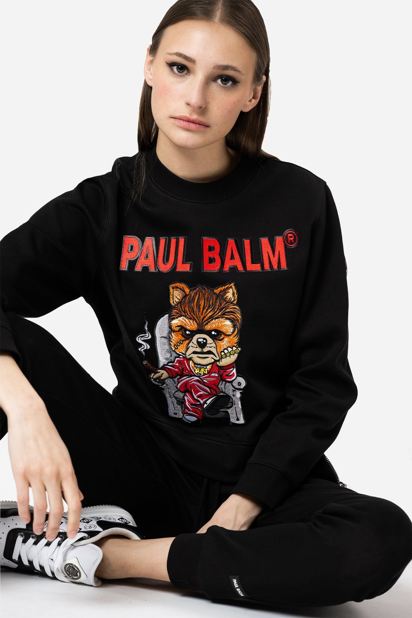Embroidered Yuki Boss Sweatshirt - Limited to 300 - PAUL BALM WORLD